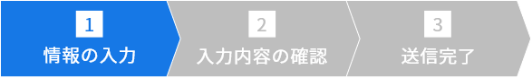 情報の入力